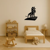 Aslan Kral Simba Dekoratif MDF Tablo thumbnail 3