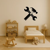 Atölye Aletleri Dekoratif Tablo thumbnail 4