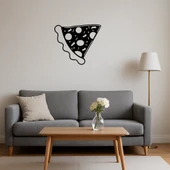 Peynirli Pizza Dilimi Dekoratif Tablo thumbnail 4