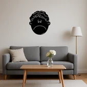 Hüzünlü Çocuk Dekoratif Tablo thumbnail 4