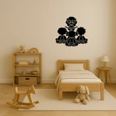 Öğretmen ve Öğrenciler Dekoratif Tablo thumbnail 3