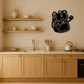 Üzeri Sevimli Okul Çantası Dekoratif Tablo thumbnail 1