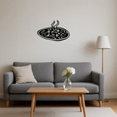 Sıcak Pizza Sanatı Dekoratif Tablo thumbnail 4