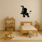 Kükreyen Aslan Dekoratif Duvar Tablosu thumbnail 4