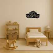 Aile Evi İnşa Dekoratif Tablo thumbnail 3