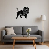 Öfkeli Aslan MDF Dekoratif Tablo thumbnail 3