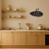 Sıcak Pizza Sanatı Dekoratif Tablo thumbnail 2