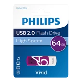 PHILIPS 64GB USB 2.0 25/10MB/S FM64FD05B/00 - 1