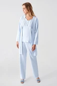 Freshness 321 Kadın Sabahlıklı Pijama Takımı - 1