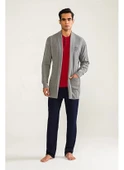 D'S Damat 03004 5'li Triko Robdöşambr Damat Pijama Seti thumbnail 2