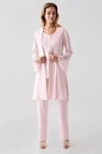 Freshness 322 Kadın Sabahlıklı Pijama Takımı - 1