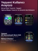 Watch HK11 PROMAX GOLD Akıllı Saat Sesli Görüşme Yapay Zeka Destekli iPhone Android Uyumlu 8-9-10 - 4