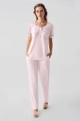 Freshness 322 Kadın Sabahlıklı Pijama Takımı - 2