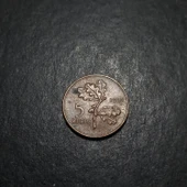 Escoines 3996368ab82394006a 1969 Bronz 5kuruş çt+ para thumbnail 4