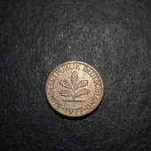 Escoines 3996368a90bfd5850f 1977 D Almanya 1 pfennıg çil para thumbnail 3