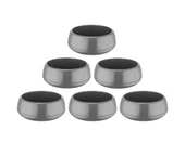 Omnipazar SO-EAS2 Elvan Arajman Sukulent Kaktüs Saksı 2 lt Antrasit 6 Adet thumbnail 1