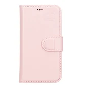 Apple iPhone 13 Mini Uyumlu Deri Cüzdanlı Kılıf NU2 Pembe thumbnail 4