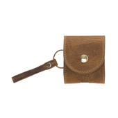 Apple AirPods 2.nesil Uyumlu Deri Kılıf Mai Snap G19 Taba - 1