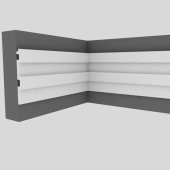 Decomanya Dekoratif Boyanabilir Duvar ve Tavan Lambri 12 cm - 1