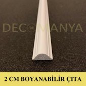 Dekoratif Boyanabilir Duvar Çıtası Kesimli Hazır Paket - 3