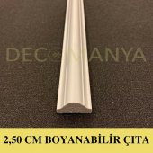 Dekoratif Boyanabilir Duvar Çıtası Kesimli Hazır Paket - 4