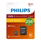 PHILIPS 256GB MICRO SDXC 80 MB/S C10 FM25MP45B/00 - 2