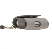 Apple AirPods 2.nesil Uyumlu Deri Kılıf Mai Snap ERC3 Bej - 4