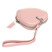 Apple AirPods 2.nesil Uyumlu Deri Kılıf Valentine NU2 Pembe thumbnail 3