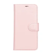 Apple iPhone 13 Uyumlu Deri Cüzdanlı Kılıf NU2 Pembe thumbnail 4