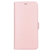 Apple iPhone 13 Pro Max Uyumlu Deri Cüzdanlı Kılıf Toz Pembe thumbnail 2