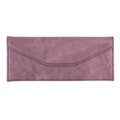 Smart Glass Deri Gözlük Kılıfı TN6 Mor - 4