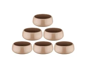 Omnipazar SO-EAS1 Elvan Arajman Sukulent Kaktüs Saksı 0.86 lt Mocha 6 Adet thumbnail 1