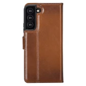 Samsung Galaxy S22 Plus Uyumlu Deri Cüzdanlı Kılıf MWWN RST2EF thumbnail 5