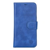 Apple iPhone 13 Pro Max Uyumlu Deri Cüzdanlı Kılıf Okyanus Mavi thumbnail 2