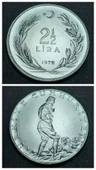 Escoines 3996368a8fd7ae5dc9 1979 prof 2 bucuk lira çil para - 1