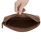 Awe 14 inç MacBook Ve Pc Uyumlu Deri Kılıf TN2 Kahve - 4