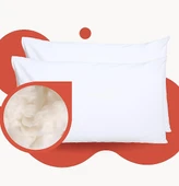 %100 YÜN DOLGULU ÇİFTLİ YASTIK - 1