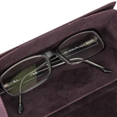 Smart Glass Deri Gözlük Kılıfı TN6 Mor - 2