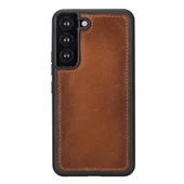 Samsung Galaxy S22 Uyumlu Deri Cüzdanlı Kılıf MWWN RST2EF Taba thumbnail 2