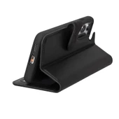 Samsung Galaxy S23 Uyumlu Deri Cüzdanlı Kılıf RST1 Siyah thumbnail 2