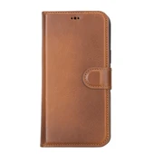 Apple iPhone 14 Plus Uyumlu Deri Cüzdanlı Kılıf MWWN RST2EF Taba thumbnail 4