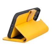 Apple iPhone 13 Pro Max Uyumlu Deri Cüzdanlı Kılıf MWWN FL12 thumbnail 3