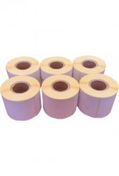 60*100 EKO TERMAL BARKOD ETİKETİ 500 SARIM - 4