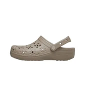 croc 210927-214 CLASSIC FLORAL CUT OUT CLOG SPOR TERLİK SANDALET thumbnail 1