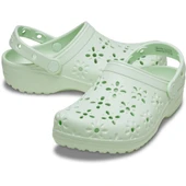 croc 210927-3YH CLASSIC FLORAL CUT OUT CLOG SPOR TERLİK SANDALET - 2