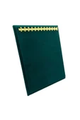 Süet Kumaş Yeşil Renk 20/16 Cm Ayaklı Kanca Bileklik Sergileme Standı - 1