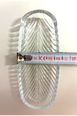 KAVEH Mikrodalgada Kullanılabilir Kaveh Santa 1 ADET Cam Kayık 20*8 Cm Oval ( 1 ADET GÖNDERİLMEKTEDİR) - 3