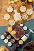 BUJİN Mooncake Kopat Kurabiye Kalıbı Seti Set 7 Parça ( Kalıp Desenleri Farklılık Gösterebilir) - 4