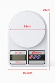 SAFİ ZADE Dijital Hassas 10 Kg Mutfak Terazisi Tartısı Lcd Ekranlı - 2