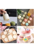 BUJİN Mooncake Kopat Kurabiye Kalıbı Seti Set 7 Parça ( Kalıp Desenleri Farklılık Gösterebilir) - 2